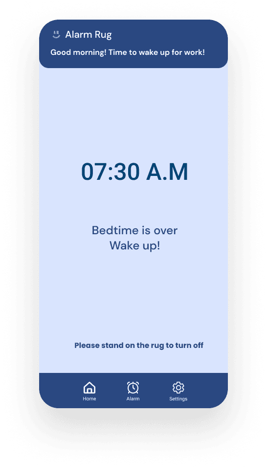 Alarm Rug