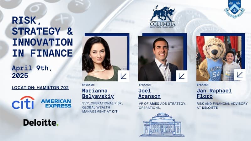 Risk, Strategy & Innovation in Finance
